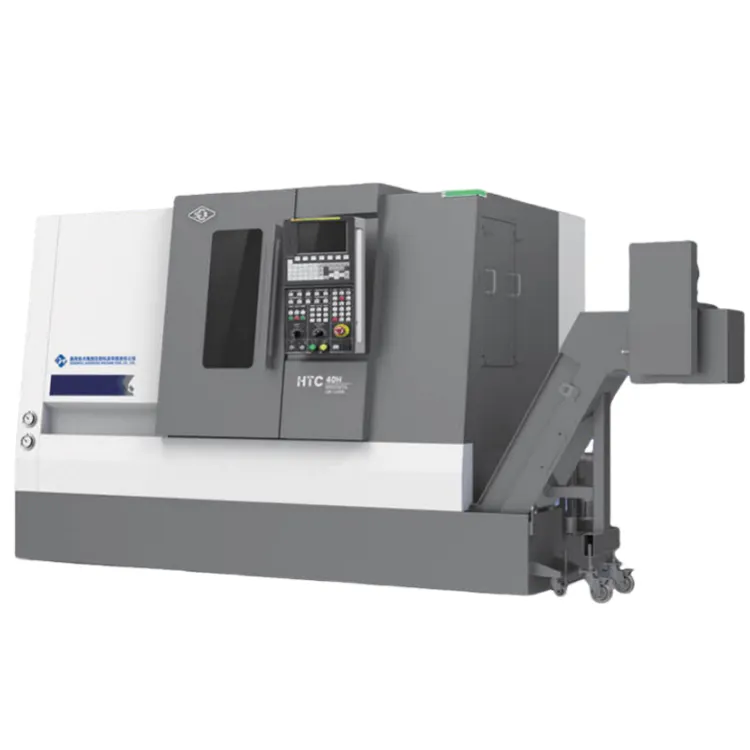 Torno CNC SMTCL SYMG HTC16H de alta precisão para processamento de peças de tamanho pequeno Torno CNC horizontal