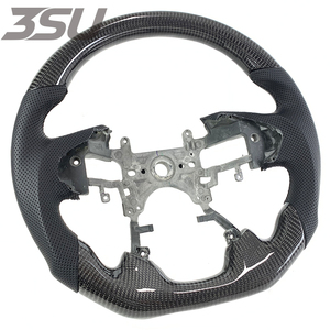 Volante de Fibra de Carbono Compatible con <span class=keywords><strong>Honda</strong></span> <span class=keywords><strong>Civic</strong></span>, Fit, Spiro, Accord, CRZ <span class=keywords><strong>Type</strong></span>-<span class=keywords><strong>R</strong></span> FK8, Insight, S2000 <span class=keywords><strong>Type</strong></span>-<span class=keywords><strong>R</strong></span> GK5 - Product Image 2