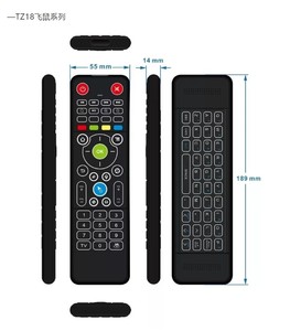 Chuột Không Dây Tz18 Air Điều Khiển Từ Xa Không Dây 2.4G Với Bàn Phím Chuột Không Khí Có Giọng Nói Cho Android Tv - Product Image 2