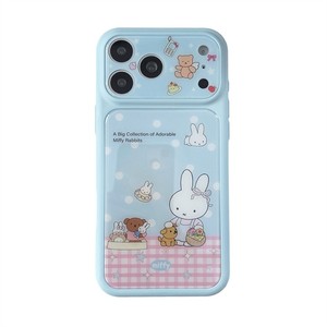 เคสโทรศัพท์มือถือลายการ์ตูนแฟชั่นน่ารัก ลายแมว กระต่าย หมี สำหรับ iPhone 13 14 15 16 17 pro max ป้องกันกล้อง พิมพ์ลาย ป้องกันด้านหลัง - Product Image 1