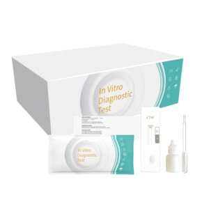 Kit de <span class=keywords><strong>test</strong></span> rapide <span class=keywords><strong>Ctnl</strong></span> haute sensibilité hs-cTnI, biomarqueur cardiaque, CE IVDR ISO13485, résultat en 15 minutes, POCT pour le diagnostic d'AVC - Product Image 1