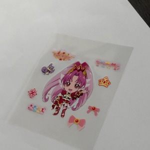 Pegatinas Transparentes con Temática de Personajes, Impermeables y Lavables, Calcomanías Decorativas Personalizadas con Película Retráctil, Laminado Brillante - Product Image 3