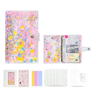 Vente en gros de classeurs A6 avec enveloppe pour monnaie, système de planificateurs de classeurs avec feuilles de budget pour les <span class=keywords><strong>dépenses</strong></span> et autocollants d'étiquettes - Product Image 3