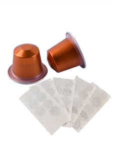 Capsule di Caffè Compatibili in Offerta, Coperchi in Alluminio Termosaldabili di Alta Qualità, Capsule per Espresso con Adesivo - Product Image 3