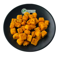 Morceaux de fruit de la passion lyophilisés au miel, cubes de fruit de la passion, matière première fruitée naturelle pour les mélanges de boissons aux fruits