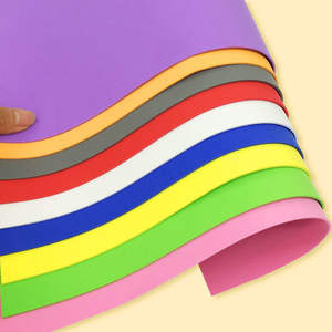 El yapımı eva sünger kağıt DIY üretim malzemeleri anaokulu çocuk el yapımı köpük kağıt büyük renkli köpük kağıt - Product Image 5