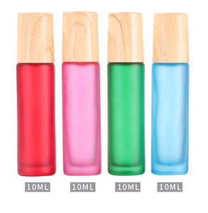 Sang Trọng Rỗng 5Ml 10Ml Matte Cầu Vồng Màu Nước Hoa Thủy Tinh Cuộn Trên Chai Tinh Dầu Mỹ Phẩm Bao Bì Thủy Tinh Cuộn Trên Chai - Product Image 4