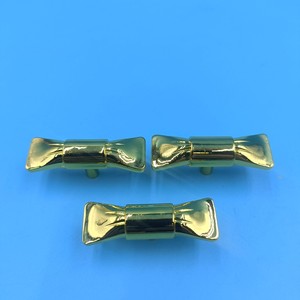 Manijas Modernas para Puertas de Gabinete con Diseño de Mariposa, en Latón Dorado, de un Solo Orificio, Accesorio de Ferretería Duradero - Product Image 2