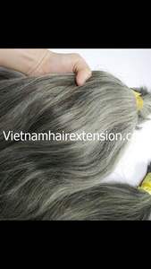 Extensions de cheveux vierges Remy 100% en vrac 100g en provenance du Vietnam - Product Image 5