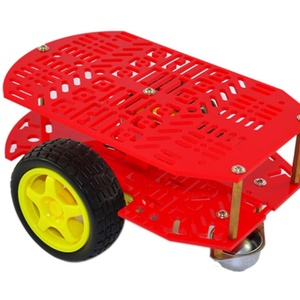 ערכת שלדת רכב חכם OKY5034 <span class=keywords><strong>DIY</strong></span> 2WD ללימוד רובוטיקה, חינוך STEM ופרויקטים של IoT - Product Image 3