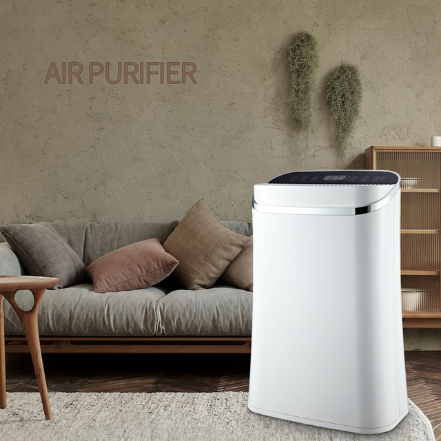 Multifunctional Smart Fashion Designed Hepa Portable Bedroom Air Purifier CADR 300m3/h