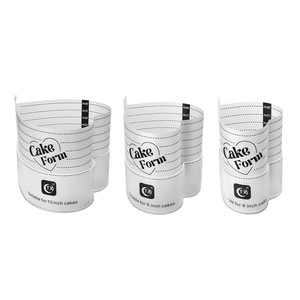 New Product Pastry Kit 6-10 Inch Acrylic Frosting Form <strong>Cake</strong> Tools for Wedding Party <strong>Cake</strong> Smoother Heart Acrylic <strong>Cake</strong> <strong>Collar</strong> - Product Image 5