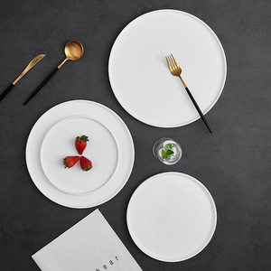 Plato <span class=keywords><strong>de</strong></span> Desayuno <span class=keywords><strong>de</strong></span> <span class=keywords><strong>Porcelana</strong></span> Blanca con Borde Recto P&T Horeca, Plato <span class=keywords><strong>de</strong></span> Cena para Hotel y Restaurante, <span class=keywords><strong>Vajilla</strong></span> <span class=keywords><strong>de</strong></span> <span class=keywords><strong>Porcelana</strong></span> Fina al por Mayor - Product Image 3