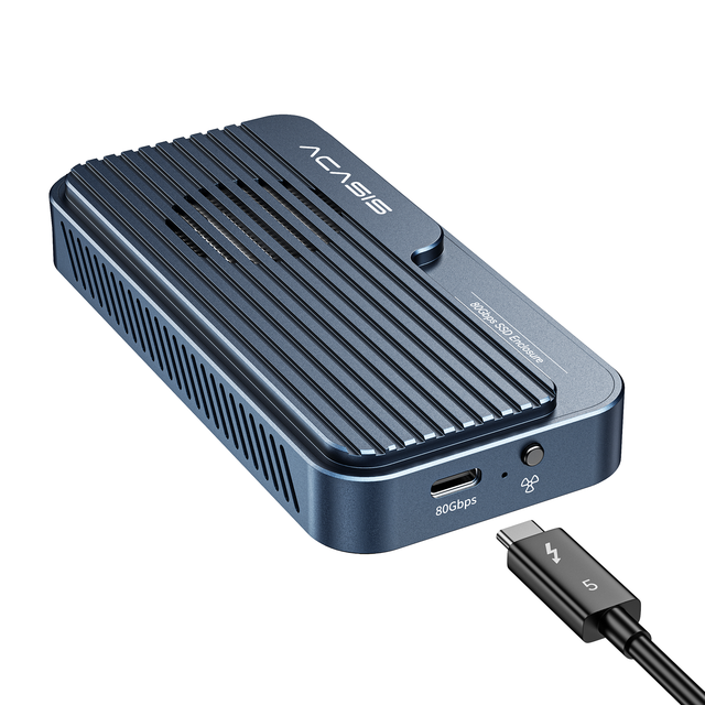 Acasis 80gbps SSD Case Enclosure for M.2 Nvme Compatible with High Speed case
