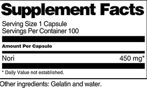 OEM/ODM Vente en gros en usine de capsules de Nori un supplément riche en iode et en vitamines multiples adapté à la santé - Product Image 2