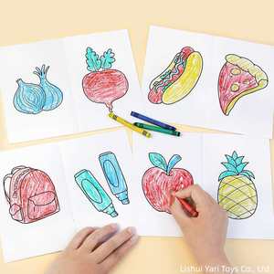 Mini livres de coloriage, cadeaux de fête, fournitures scolaires, activités créatives pour enfants, apprentissage du dessin, activités de voyage, kit artistique avec crayons - Product Image 4