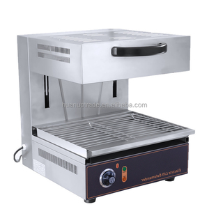 Heating Display Fresh-keeping Machine Cabinet Stainless Steel Barbecue <b>Stove</b> with Lifting Function - Product Image 4