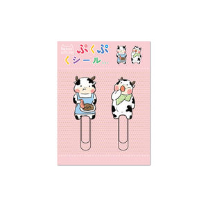 Nekoni Legante Clip di Carta Graffetta PVC Segnalibro Mucca Kawaii Scuola Ufficio Cancelleria Educativo per 3D Segnalibro Pagina Marcatore - Product Image 3