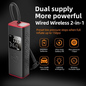 Grande alimentado pneu <span class=keywords><strong>Inflator</strong></span> ajuste adaptativo pressão - Product Image 6