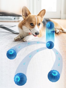 Balle électrique intelligente rechargeable par USB de qualité supérieure, balle à roulettes en silicone, jouet interactif sûr pour chats et chiens - Product Image 4