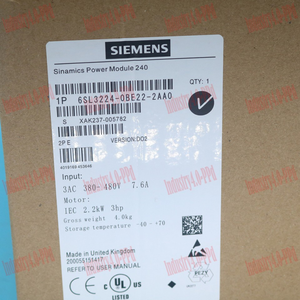 SINAMICS G120 PM240 โมดูลพลังงาน 2.2kW 6SL3224-0BE22-2AA0 ซีรีส์ G120 380-480V PLC - Product Image 1