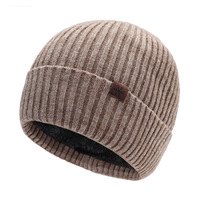 Bonnet en mohair tricoté fourré pour l'hiver - Chaud, design personnalisé, prêt à voyager, ajustable, option logo personnalisé