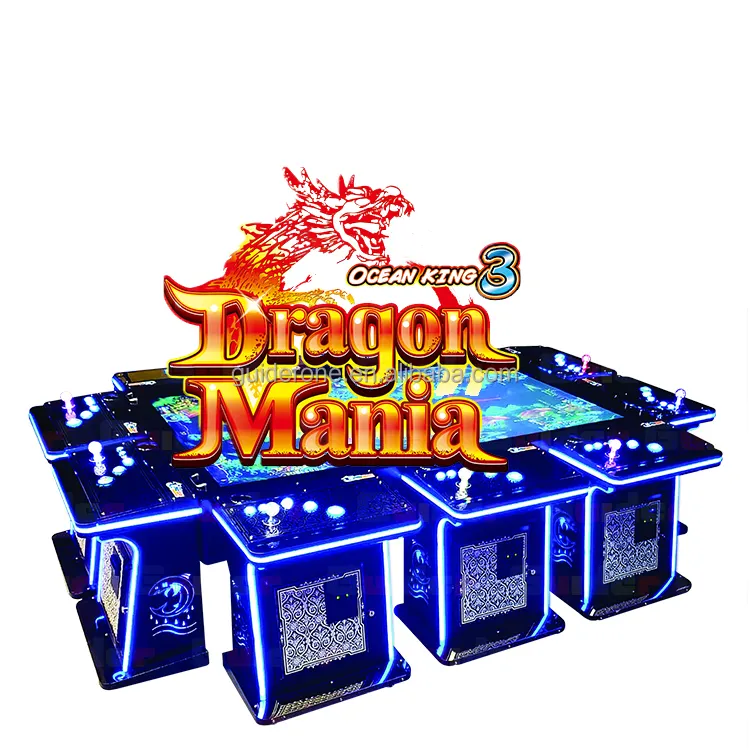 USA Most Popular High Return 10 Player Fish Shooting Game Machine Dragon Mania