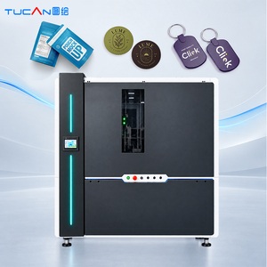 Impresora Industrial de Una Sola Pasada con Cabezal de Impresión Gen6 CMYK W UV de 54 mm y 108 mm para Tarjetas de PVC, Posavasos, Tarjetas de Visita, Producción en Masa - Product Image 2