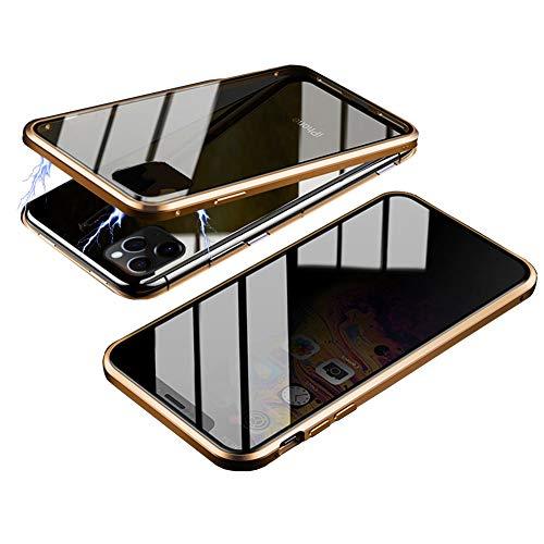 Anti Peeping Magnetic Phone Case for iPhone 11 12 Pro Max  7 8 Plus X XS MAX XR Privacy Screen Protector Tempered Glass Cover