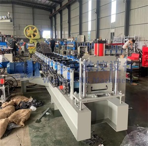 Machine de fabrication de planchers de chantier motorisée contrôlée par PLC, machine de formage de planchers de chantier, 5500W - Product Image 3