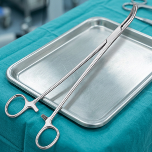 Pinzas Hemostáticas Maynihan de 18 cm con Punta Curva, Pinza Quirúrgica, Instrumento Manual para Cirugía General, Certificado CE - Product Image 4