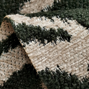 Nuevo Diseño de Tela Textil de <span class=keywords><strong>Cachemira</strong></span> con Patrón de Rayas de Zebra para Muebles de Sofá - Product Image 5