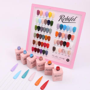 Robifei Vernis à ongles gel UV de haute qualité pour salon Design oeil de chat 60 couleurs avec <span class=keywords><strong>emballage</strong></span> de bouteille de lampe à LED 15ml échantillon <span class=keywords><strong>gratuit</strong></span> OEM/ODM - Product Image 1