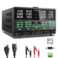 Alimentation de laboratoire CC réglable 4 canaux KUAIQU KQ3010R-4KD 30V 5A 4-en-1 avec mémoire intégrée pour réparation de téléphones et tests en laboratoire