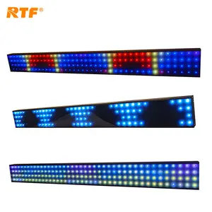 ไฟบาร์ RBB 160ชิ้นไฟ LED DMX LED สำหรับปาร์ตี้ไฟเวทีล้างเวที3in1