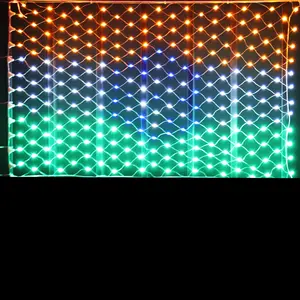 אור מחרוזת פיות בסגנון מורדן מצבי חשמל USB אורות חג המולד אורות חג המולד חיצוניים עמיד למים אורות דגל אמריקאי חג המולד