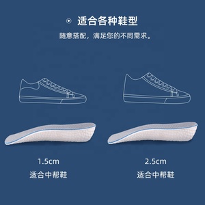 Height Increase Insoles <strong>Heel</strong> Cushion Inserts Comfortable Non Slip <strong>Heel</strong> Lift Inserts for Leg Length Discrepancies <strong>Heel</strong> <strong>Support</strong> - Product Image 4