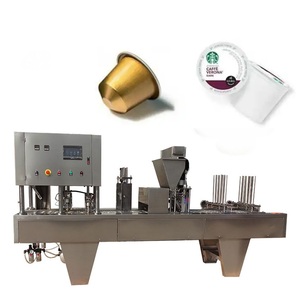 Tốc độ cao Espresso cà phê viên nang điền niêm phong máy ca cao bột cup điền máy đóng gói - Product Image 1