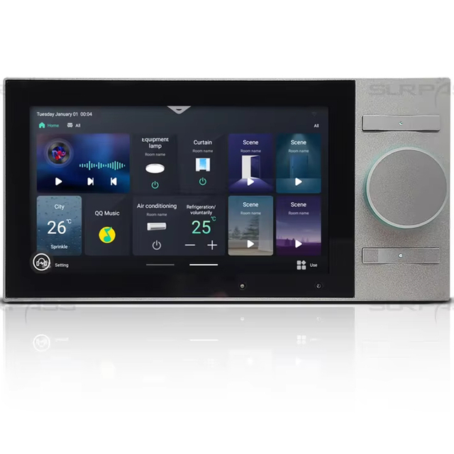 PW530i  5.5 Inch Tuya Wifi Zigbee Multi-function Touch Screen Control Control Panel