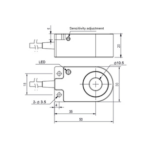 Cảm giác M18 Proximity cảm biến siêu âm với 5 mét phạm vi PNP & NPN đầu ra thay thế cho các ứng dụng khác nhau - Product Image 4