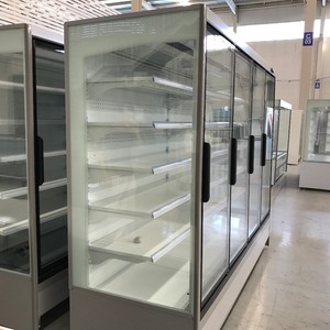 Supermarket Commercial Glass Door <b>Fridge</b> Vertical Upright Cold Wall Display Cooler Refrigerator LK-BG Glass-Door Freezer LK-BG - Product Image 3