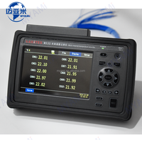 MYAMi WS30 10 Channels Temperature Measuring Device High Precision 3 Display Modes Temperature Data Record Logger Instruments