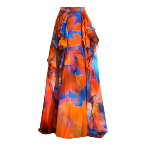 TW 2026 Costume da Bagno Intero da Donna alla Moda e Sexy, Personalizzabile, con Colore Sfumato, Volant, Schiena Scoperta, Stile Abito da Spiaggia, in Rete - Product Image 5