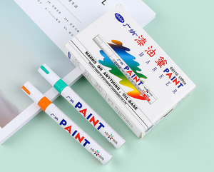8 Mini Marcadores Metálicos de Colores Brillantes, Rotulador de Tiza Líquida para <span class=keywords><strong>Pizarra</strong></span> Blanca y Negra con Ancho de Escritura de 6 mm - Product Image 2
