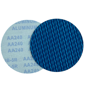 Papier abrasif diamanté de 5 pouces, pour murs peints, polissage du bois, feuille autocollante bleue anti-blocage - Product Image 3