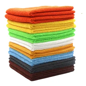 Factory Cheap Wholesale Microfiber Polishing Quick Dry Cloths For Hotel Kitchen Car Cleaning Towel