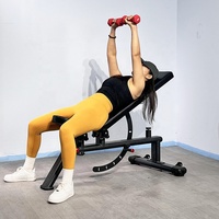 Banc de musculation réglable multifonctionnel en acier robuste pour la musculation et les entraînements complets du corps