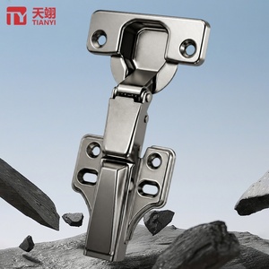 TIANYI Two Stage Force 105 Degree <b>Cabinet</b> Hinge Titanium Gold Cold Rolled Steel Full Half Overlay Inset Quick Install Hinge - Product Image 6