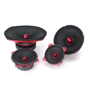 4 5.25 6.5 6X9 inci sistem Speaker jarak sedang Audio mobil Neo Speaker Mobil Speaker jarak penuh profesional Audio pertengahan Speaker jarak