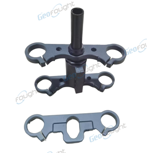 10 Inch 11Inch E Scooter Front Shock Fixed Plate Replacement Electric Scooter <b>Frame</b> Parts for Boyueda Yume Geofought Quickwheel - Product Image 2